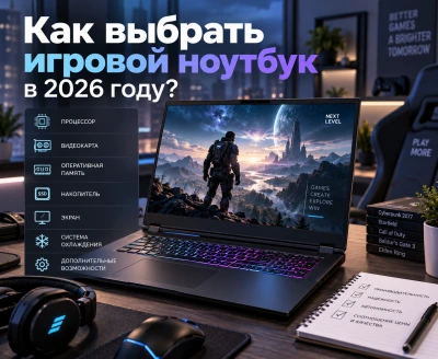 Как выбрать игровой ноутбук в 2026 году?