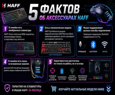 5 ФАКТОВ ОБ АКСЕССУАРАХ HAFF
